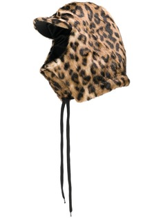 Nº21 шапка-балаклава с леопардовым принтом