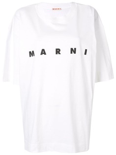 Marni футболка с логотипом