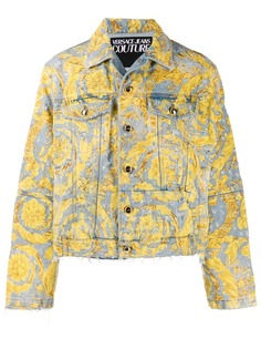 Versace Jeans Couture джинсовая куртка с принтом Baroque