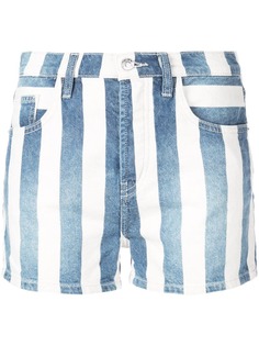 Current/Elliott полосатые джинсовые шорты