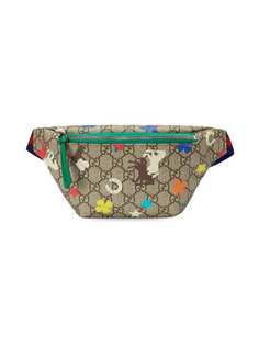 Gucci Kids поясная сумка с узором GG