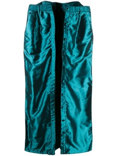 Y/Project юбка асимметричного кроя с пуговицами