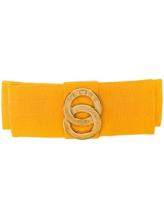 Céline Pre-Owned satin tie logo hair barrette