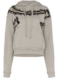 Charles Jeffrey Loverboy appliqué embroidered hoodie