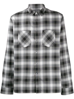 John Varvatos рубашка кроя слим в клетку