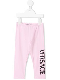 Young Versace легинсы с логотипом