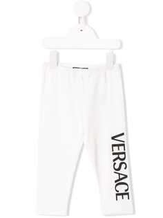 Young Versace легинсы с логотипом