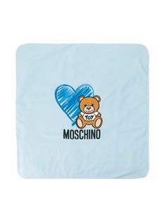 Moschino Kids одеяло с логотипом