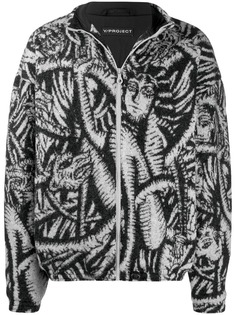 Y/Project куртка со сплошным принтом