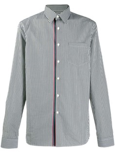 Prada рубашка-поло с контрастными полосками