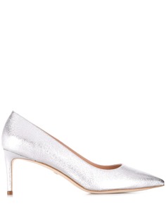 Stuart Weitzman туфли-лодочки Leigh 70 с эффектом металлик