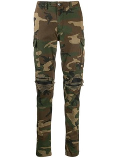 Amiri slim-fit camouflage trousers