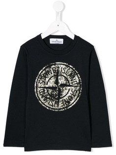 Stone Island Junior толстовка с логотипом