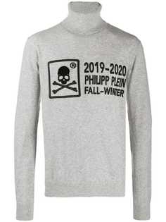 Philipp Plein свитер 20th Anniversary с высоким воротником