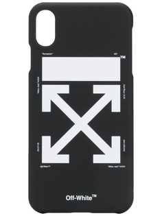 Off-White чехол для iPhone XS с логотипом