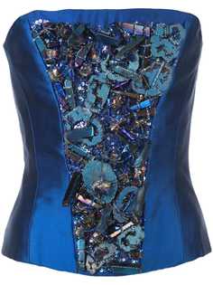 Rubin Singer топ с отделкой пайетками