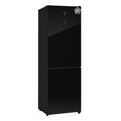 Холодильник HIBERG RFC-311DX NFGB, двухкамерный, черное стекло