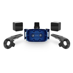 Очки виртуальной реальности HTC VIVE Pro starter kit EEA, синий [99hapy010-00]