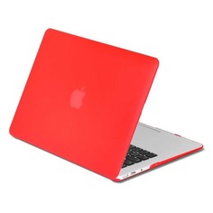 Накладка 13.0&quot; DF MacCase-04, красный, для MacBook Pro 15” Touch bar (A1707/A1990) [df maccase-04 (red)]