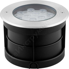Светодиодный тротуарный грунтовый светильник 12w rgb 230v ip67 feron sp4114 32023