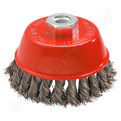 Щетка проволочная чашечная (65 мм; м14; inox) graphite 57h581