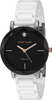 Женские часы в коллекции Diamond Ceramics Женские часы Anne Klein 3365GYWT