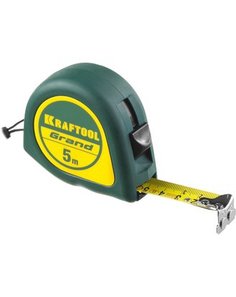 Измерительный инструмент Рулетка KRAFTOOL GRAND 5 м