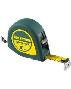 Измерительный инструмент Рулетка KRAFTOOL GRAND 10 м