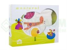 Пледы и покрывала Плед Manterol Sac Happy 80x90 White-Green (602/15)