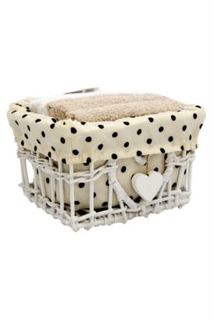 Полотенца Набор махровых салфеток в корзинке Sofi de Marko Тринни 6 шт