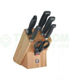 Ножи, ножницы и ножеточки Набор кухонных ножей Zwilling Four Star 35068-002