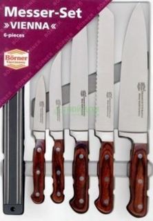 Ножи, ножницы и ножеточки Набор кухонных ножей BORNER VIENNA 562660 в ассортименте