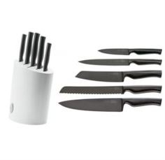 Ножи, ножницы и ножеточки Набор ножей 6 предметов Ivo Virtu black (109244)