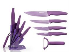 Ножи, ножницы и ножеточки Набор ножей 6 предметов Fissman Fantasia