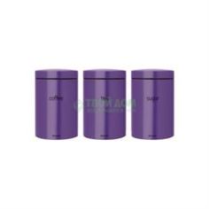 Лотки, контейнеры Набор контейнеров Brabantia 1,4 л 3 пр Purple