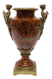 Вазы Wah Luen Handicraft Ваза Русалки 41 см красная (31G1318/A526C/RD3340)