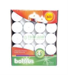 Свечи, подсвечники, аромалампы Свечи Bolsius 60 шт. (103630308600)