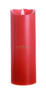 Свечи, подсвечники, аромалампы Lux candle Свеча led 8x20 красная (CND-009)