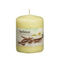 Свечи, подсвечники, аромалампы Свеча Bolsius 80/60 ваниль (103626490175)