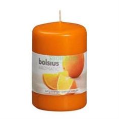 Свечи, подсвечники, аромалампы Свеча Bolsius 80/60 апельсин (103626490184)