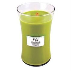 Свечи, подсвечники, аромалампы Свеча WoodWick Успокаивающий чай 10x17см (93487)