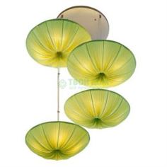 Люстры на цепи Люстра подвесная LuceSolara 3022 3022/16S Green