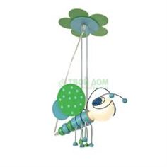 Люстры на цепи Люстра подвесная LuceSolara Bambini 6003 1S Green (6003/1S Green)
