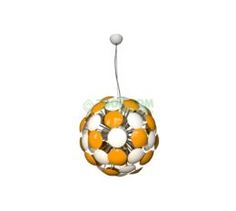 Люстры на цепи Люстра подвесная LuceSolara Moderno 3028 6S Orange/White (3028/6SOrange/White)