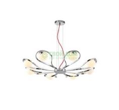 Люстры на цепи Люстра подвесная LuceSolara Moderno 3020 8S Chrome/White (3020/8SChrome/White)