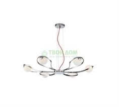 Люстры на цепи Люстра подвесная LuceSolara Moderno 3020/6S Chrome/White