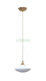Люстры на цепи Люстра подвесная LuceSolara Moderno 8001/1S Gold/White