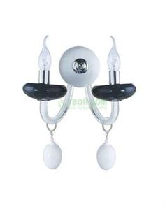 Бра LuceSolara Classico 5029/2A White/Black