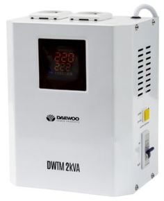 Трансформаторы, стабилизаторы напряжения Стабилизатор напряжения настенный DAEWOO dw-tm2kva