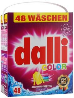 Средства для стирки и ухода за бельем Стиральный порошок Dalli Color для цветных тканей 3.12 кг